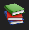 Books icon for math resources